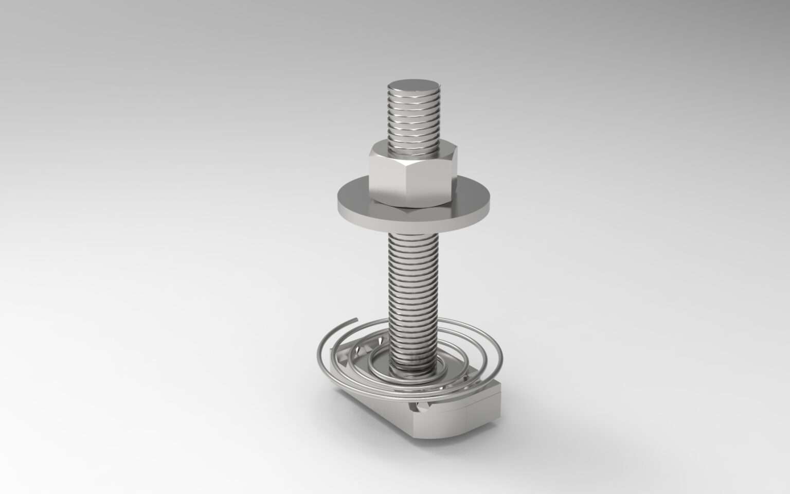 HAMMER HEAD BOLT WITH TOP SPRING (HHTS) - RS Fasteners UK