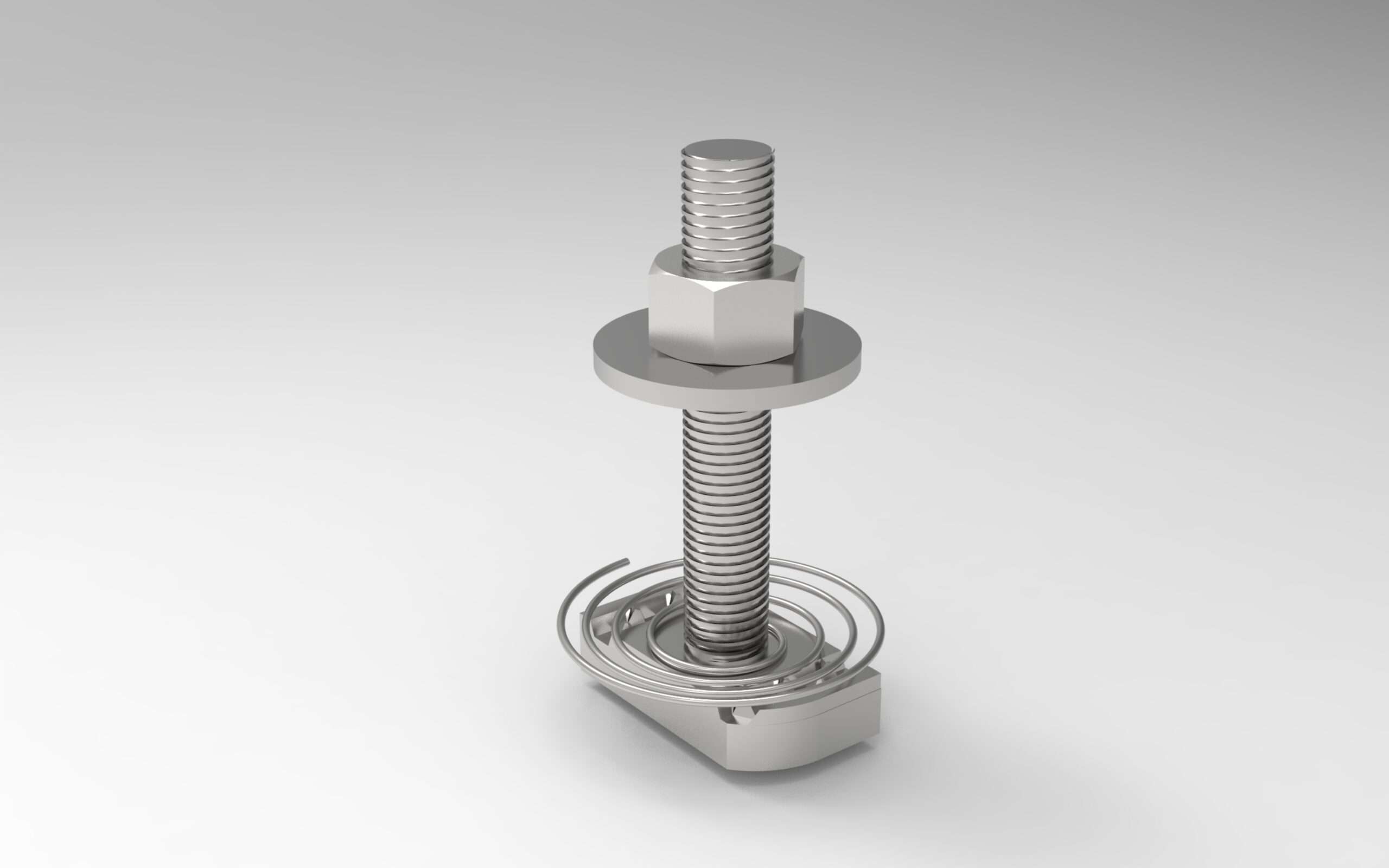 HAMMER HEAD BOLT WITH TOP SPRING (HHTS) - RS Fasteners UK